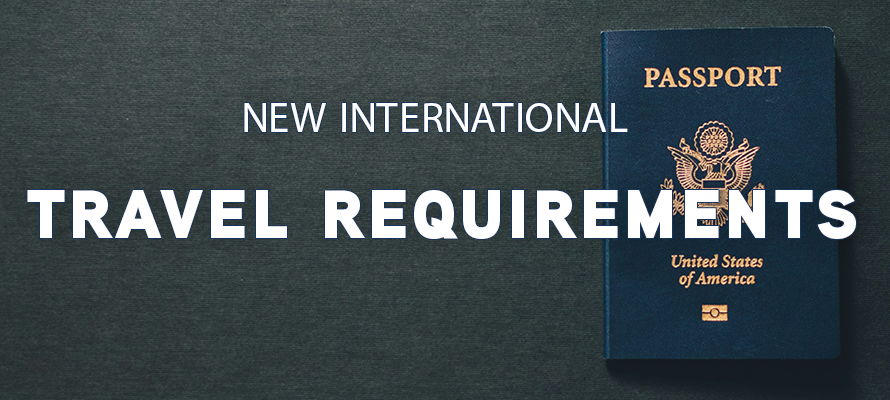 2025 International Travel Requirements